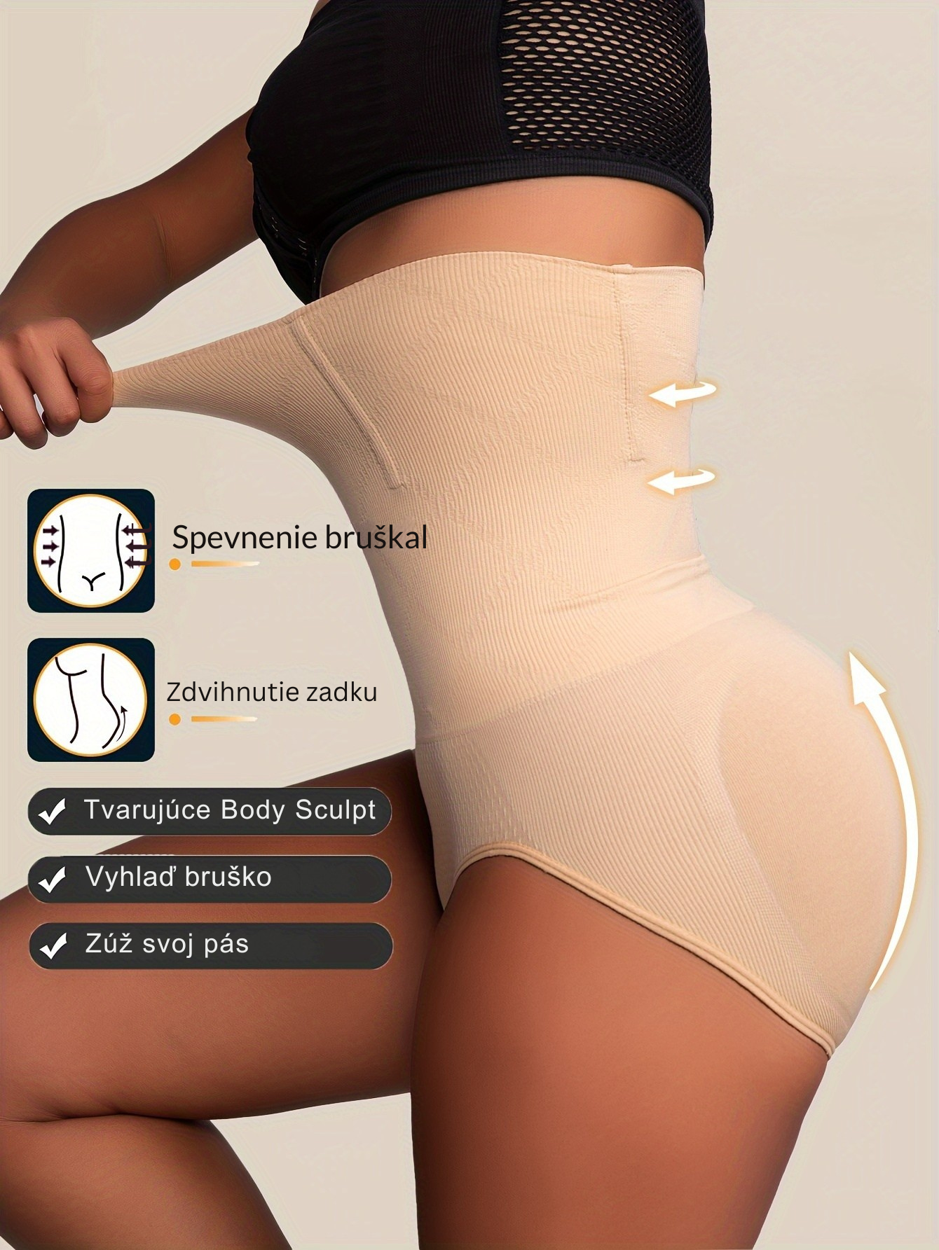 Priedušné tvarovacie nohavičky